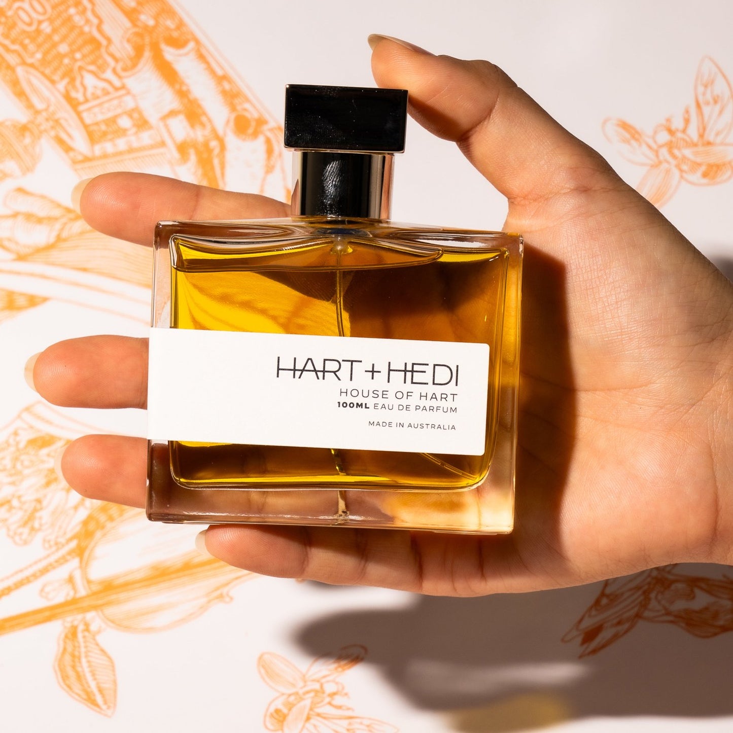 HOUSE OF HART 100mL Hand Background
